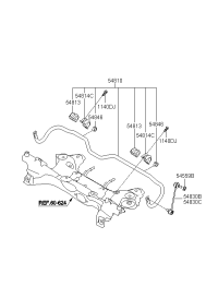 548102K030-BAR ASSY-FR STABILIZER