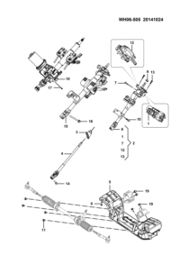 23867547-Lock assy., steering