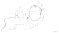 484705RF0A-COVER, STEERING COLUMN