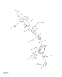 10522778-COLUMN ASSY,STRG