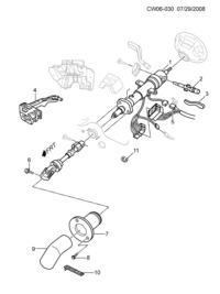 5488648-COLUMN ASSY-STEERING