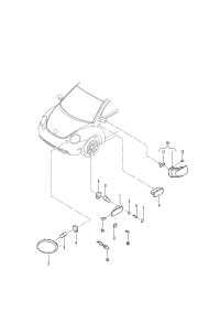 1C0953255A-Protector plate