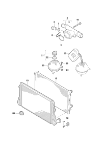 06A121132AM-COOLANT FLANGE