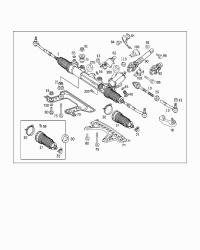 2204601500-Mechanism, power steering