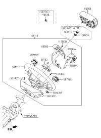561003J300WK-WHEEL ASSY-STEERING