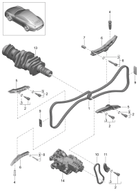 9A110514202-Timing chain camshaft crankshaft
