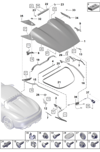 98151201111GRV-Bonnet primered