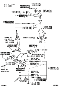 433300N010-JOINT ASSY, LOWER BALL, FRONT RH
