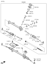 56500F8600-GEAR & LINKAGE ASSY-P/S