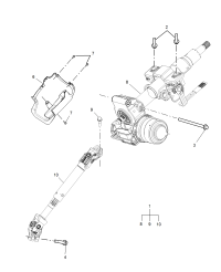 10241025-COLUMN ASSY,STRG