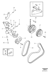 985191-GASKET,CYL HEAD RH-L494