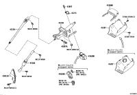 4525026A00-COLUMN ASSY-STEERING
