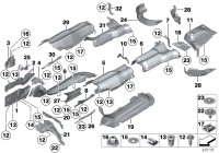 51482452663-Muffler-heat insulator rr rh