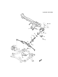 95132945-Member, instrument panel (incl. 2-4)