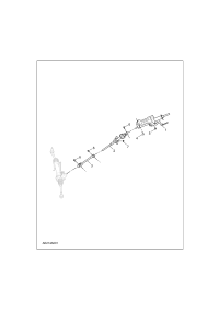 C00048216-Extension shaft, steering intermediate shaft