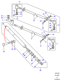 RTC5870-Tie rod steering ball joint