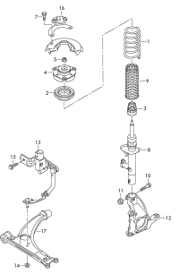 L1K0412331C-Strut mounting