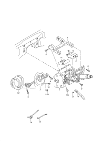 4G0419502S-COLUMN ASSY