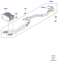 LR036354-COOLER ASSY, OIL