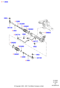 3W1Z3K661AA-Boot kit