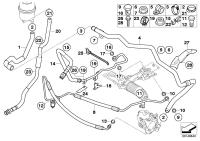 32416763565-STEERING HOSE INTAKE/X5-2003