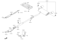 286102S100-MUFFLER ASSY-FRONT