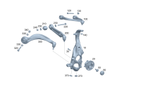 2973320700-BRACKET ASSY-RADIATOR MTG UPR