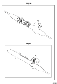0444506050-GASKET KIT, POWER STEERING GEAR(FOR RACK & PINION)
