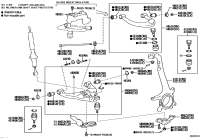 480680K090-Arm sub-assy, front suspension, lower no.1 rh