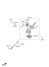 56310CY000-COLUMN ASSY-STEERING