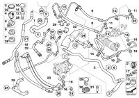 32416774193-STEERING HOSE INTAKE/X5-2003