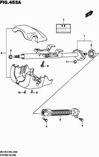 4820076J00-COLUMN ASSY-STEERING