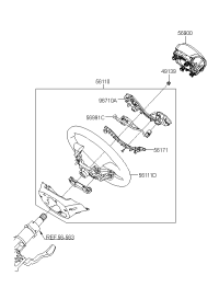 56111T9000-BODY-STEERING WHEEL