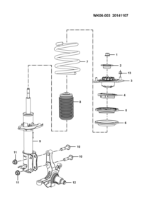 24549210-ABSORBER SET, SHOCK