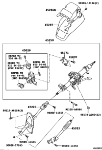 452030C020-SHAFT SUB-ASSY, STEERING INTERMEDIATE, NO.2