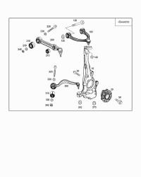 2133302204-RACK CONTROL ARM UPR FRT LH