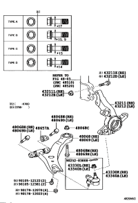 4333029615-JOINT ASSY, LOWER BALL, FRONT RH