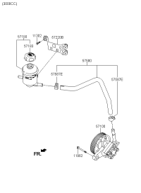 571003V200-PUMP ASSY-POWER STEERING OIL