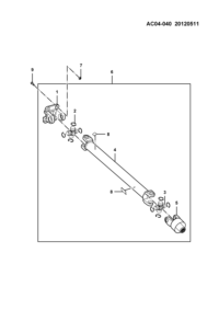 24510325-Shaft assy, propeller