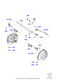 6C2Z3A131C-TIE ROD END RH