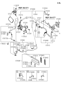 575702E000-TUBE ASSY-RETURN