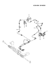 24556256-PUMP ASSY,P/S(L4)