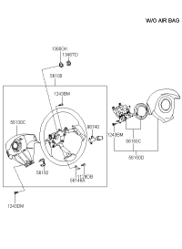 569002E000DD-MODULE ASSY-STRG WHEEL AIR BAG