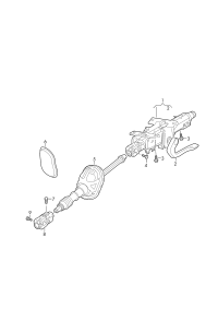 1ED419753E-SHAFT, STEERING INTERMEDIATE