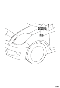 817300D100-Lamp assy, side turn signal, rh