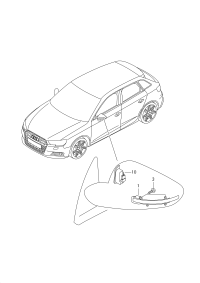 L8VD949101-TURN SIGNAL/A8/S8/09