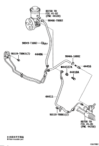 444060K190-TUBE SUB-ASSY, RETURN