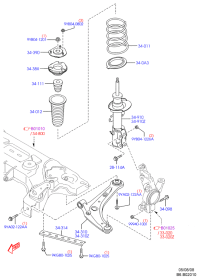 D65134012-RUBBER,SPRING SEAT