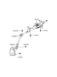 564000E000-JOINT ASSY-STRG