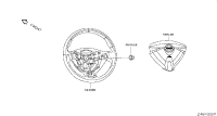 484301YP0A-WHEEL ASSY-STEERING